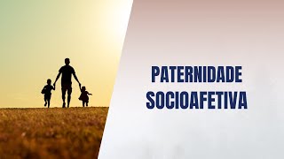 Paternidade socioafetiva [upl. by Popele]