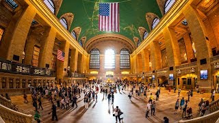 Walking Tour of Grand Central Terminal — New York City 【4K】🇺🇸 [upl. by Anayit]