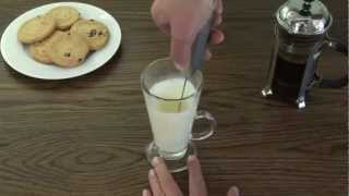 Aerolatte  The Original Steam Free Milk Frother [upl. by Ramos]