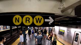 ⁴ᴷ The Busiest NYC Subway Station Times Square–42nd StreetPort Authority Bus Terminal [upl. by Fairfax990]