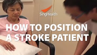 How To Position A Stroke Patient [upl. by Daryle47]