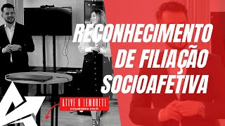 DIREITO DE FAMÍLIA Reconhecimento de filiação socioafetiva [upl. by Otrebmuh62]