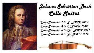 Johann Sebastian Bach  Cello suites in 432 Hz great for reading or studying [upl. by Robi]