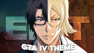 Aizen x Urahara  GTA IV Theme Edit [upl. by Yrellav]